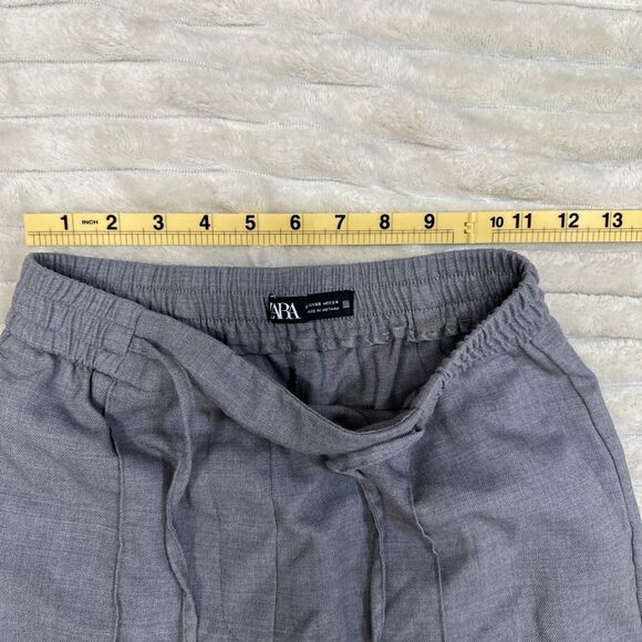 Zara Womens Gray Drawstring Pants Size XS - Picture 3 of 7